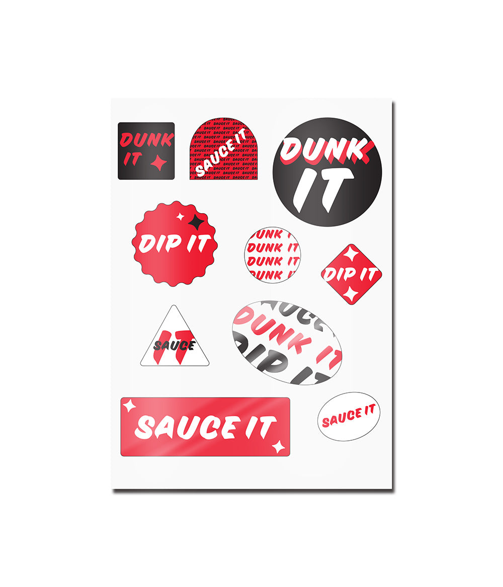 KFC Dunk It Sticker Sheet