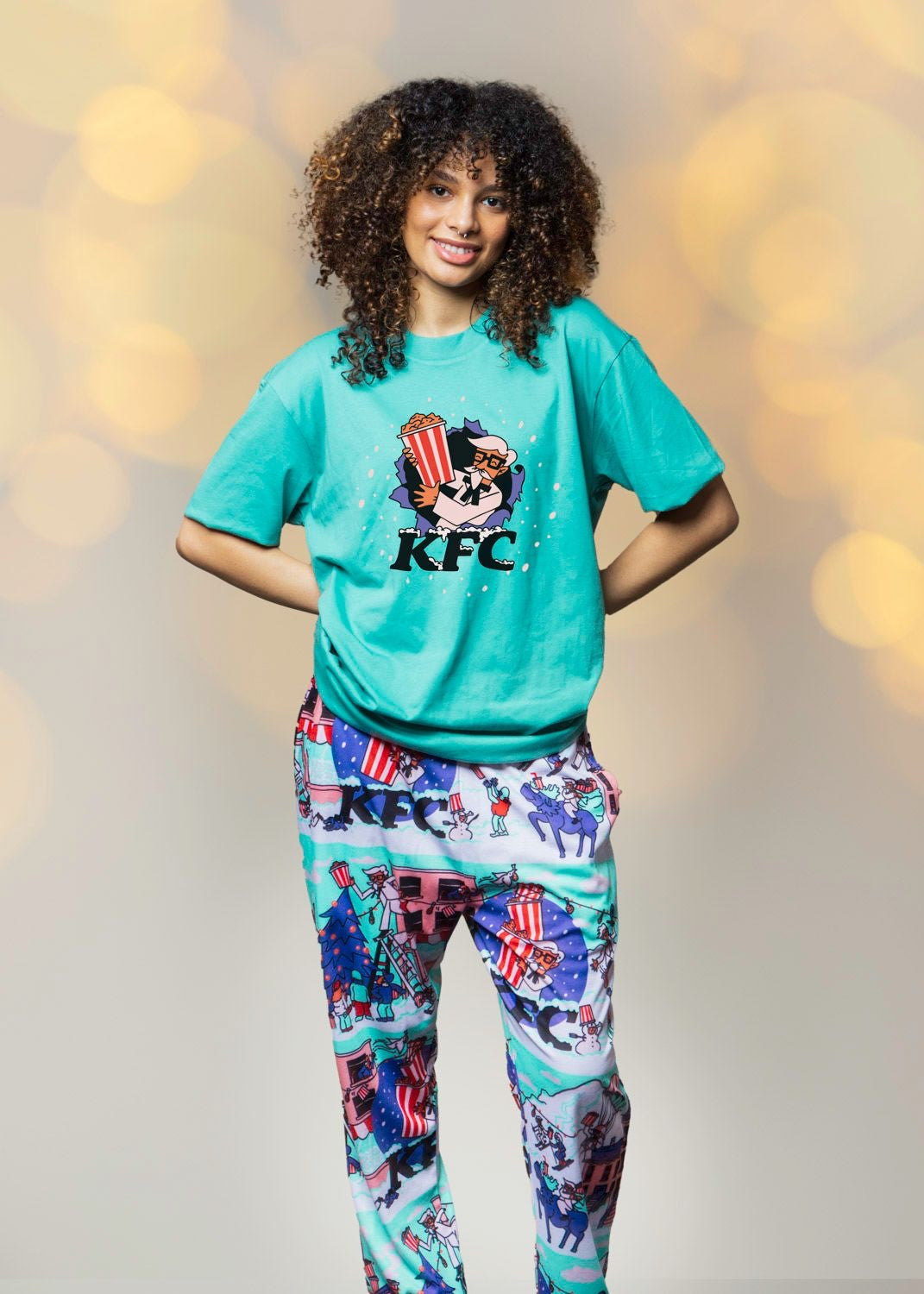 KFC Holiday PJ Bottoms - Adults