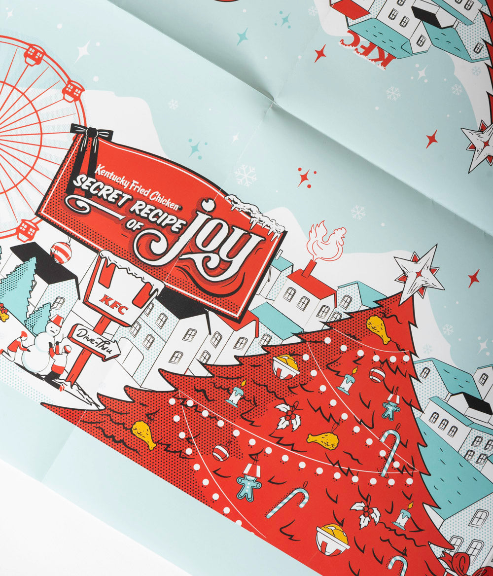 KFC Holiday Wrapping Paper
