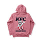 Yeye Weller x KFC Pink Printed Hoodie