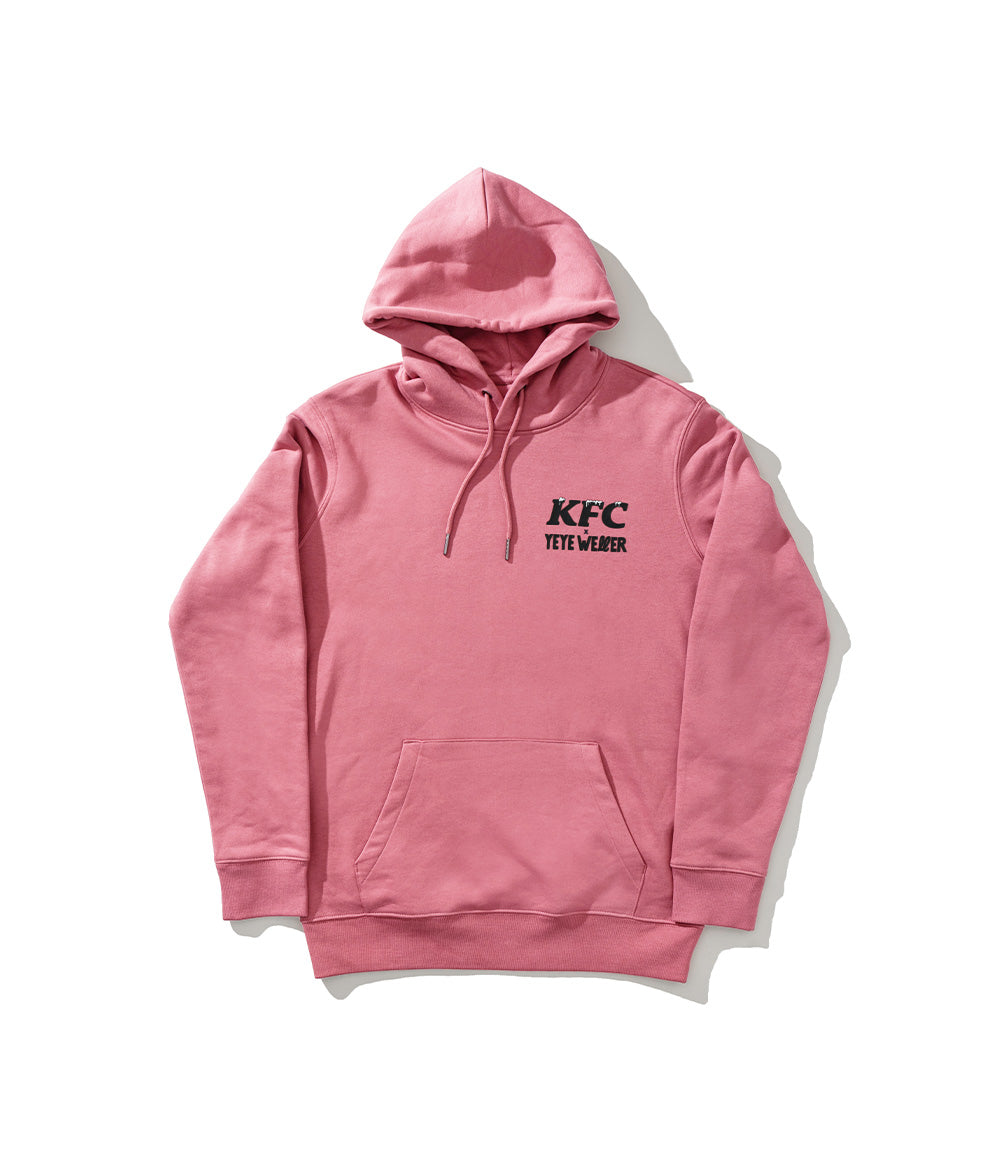 Yeye Weller x KFC Pink Printed Hoodie