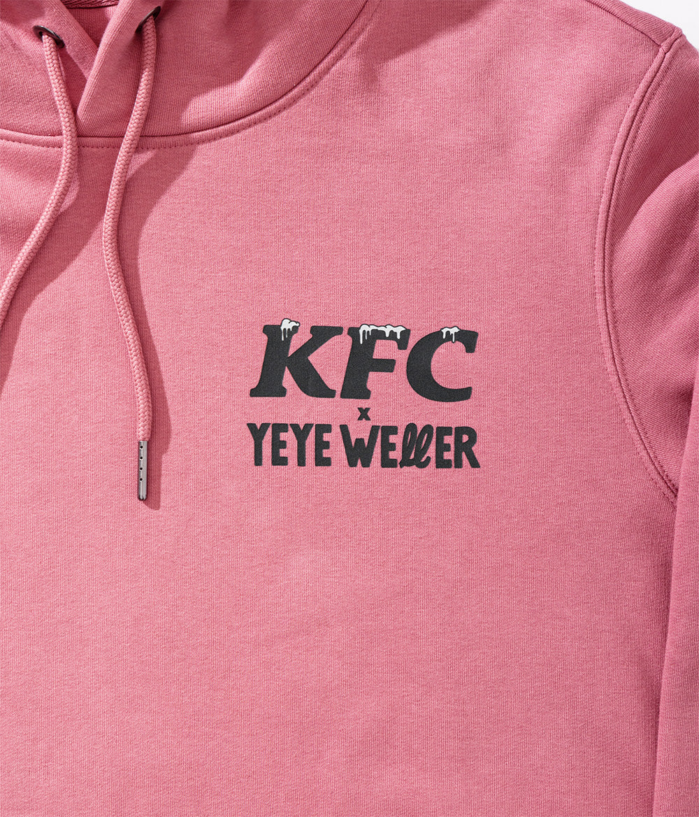 Yeye Weller x KFC Pink Printed Hoodie