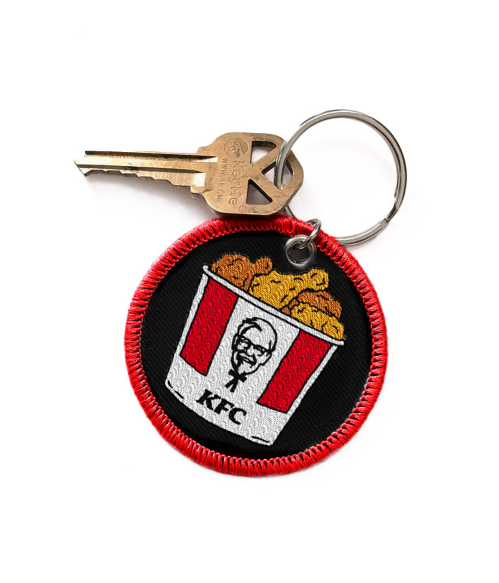 KFC bucket keyring