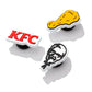 KFC Shoe Charms (pack of 3)