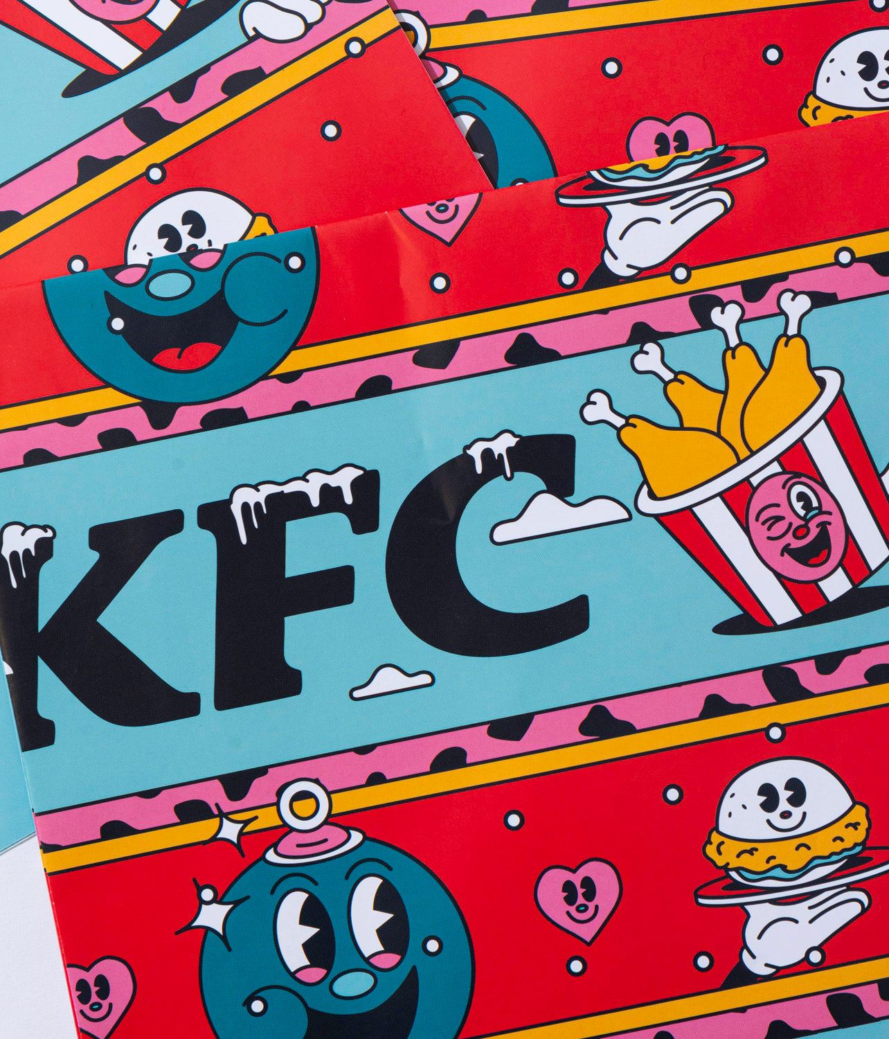 Yeye Weller x KFC Wrapping Paper