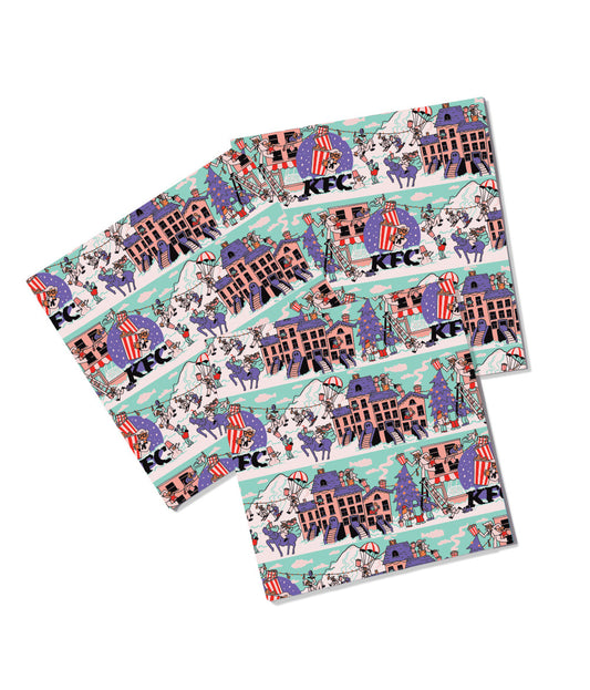 KFC Holiday Wrapping Paper